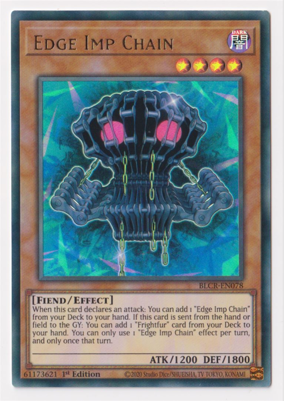 Edge Imp Chain (Ultra Rare) : BLCR-EN078 - Yu-Gi-Oh! Single Card