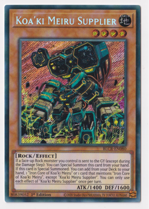 yugioh card supplier 500 Assorted Cards Including Rare, Ultra Rare and Holographic Cards : Toys & Games You can only use each effect of Koaki Meiru Supplier once per turn. Supply Squad - Valiant Smashers