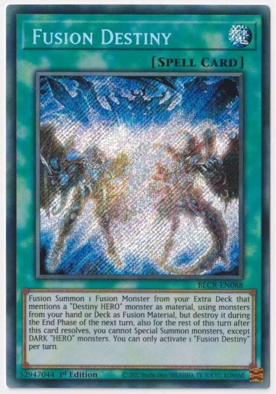 destiny cards yugioh YuGiOh Trading Card Game Battles of Legend: Chapter 1 Common Destiny HERO