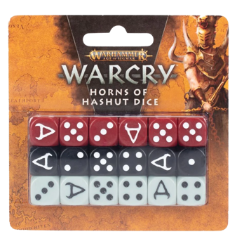 Warcry: Horns of Hashut Dice Set