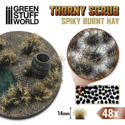 Green Stuff World Thorny Scrubs - Spiky Burnt Hay