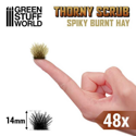 Green Stuff World Thorny Scrubs - Spiky Burnt Hay - Image 2