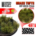 Green Stuff World Grass Tufts XXL - 22mm self-adhesive - Dry Green
