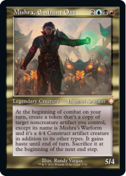 Mishra, Eminent One (RETRO) single card from Magic the Gathering