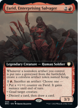 Farid, Enterprising Salvager (EXTENDED) single card from Magic the Gathering