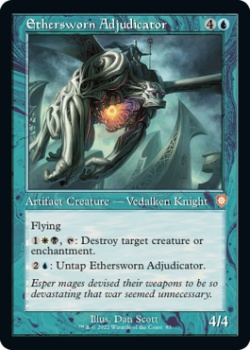 Ethersworn Adjudicator (RETRO) single card from Magic the Gathering