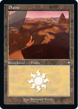 Plains single card from Magic the Gathering