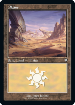 Plains single card from Magic the Gathering