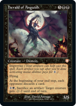 Herald of Anguish (RETRO) single card from Magic the Gathering