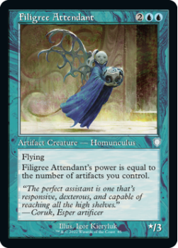 Filigree Attendant (RETRO) single card from Magic the Gathering