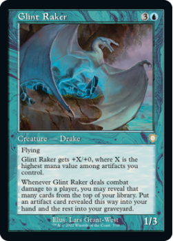 Glint Raker (RETRO) single card from Magic the Gathering