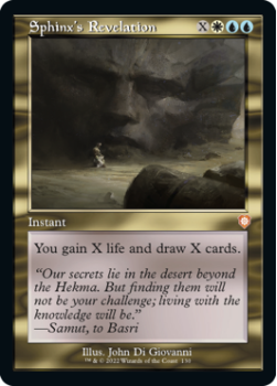 Sphinx's Revelation (RETRO) single card from Magic the Gathering