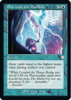 One with the Machine (RETRO) single card from Magic the Gathering