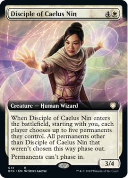 Disciple of Caelus Nin (EXTENDED)(FOIL) single card from Magic the Gathering