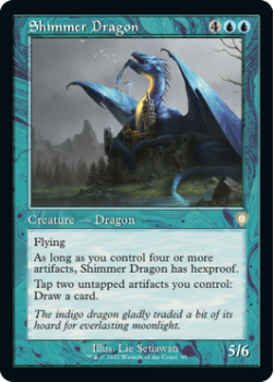 Shimmer Dragon (RETRO) single card from Magic the Gathering