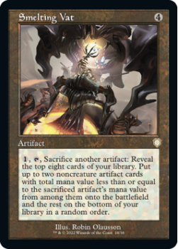 Smelting Vat (RETRO) single card from Magic the Gathering