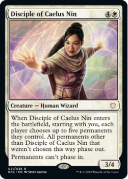 Disciple of Caelus Nin single card from Magic the Gathering