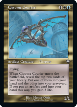 Chrome Courier (RETRO) single card from Magic the Gathering