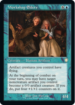 Workshop Elders (RETRO) single card from Magic the Gathering