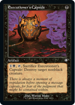 Executioner's Capsule (RETRO) single card from Magic the Gathering
