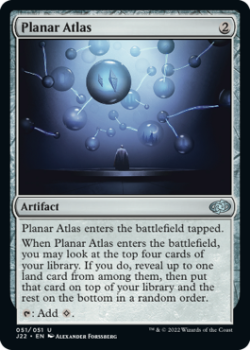 Planar Atlas single card from Magic the Gathering