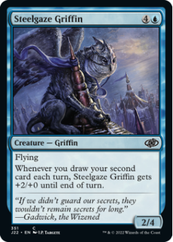 Steelgaze Griffin single card from Magic the Gathering