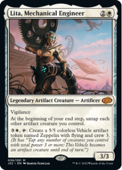 Lita, Mechanical Engineer single card from Magic the Gathering