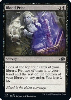 Blood Price single card from Magic the Gathering