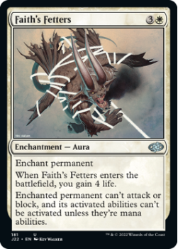 Faith's Fetters single card from Magic the Gathering