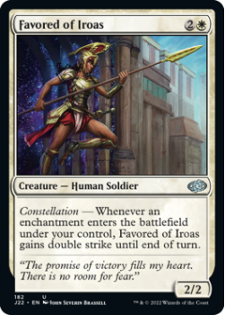 Favored of Iroas single card from Magic the Gathering