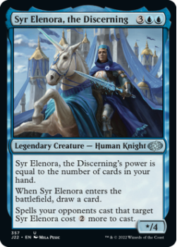 Syr Elenora, the Discerning single card from Magic the Gathering