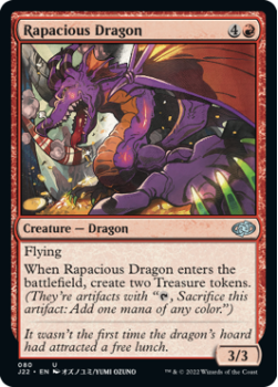 Rapacious Dragon single card from Magic the Gathering