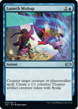 Launch Mishap single card from Magic the Gathering