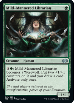 Mild-Mannered Librarian single card from Magic the Gathering