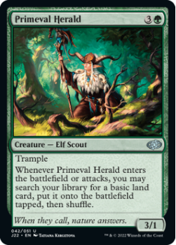 Primeval Herald single card from Magic the Gathering
