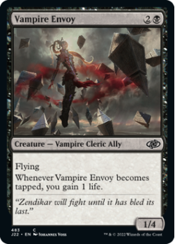 Vampire Envoy single card from Magic the Gathering