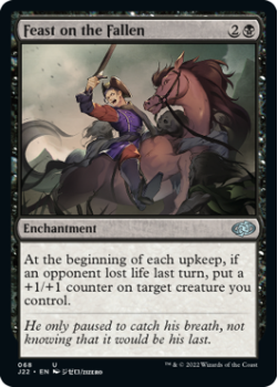 Feast on the Fallen single card from Magic the Gathering