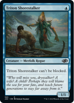 Triton Shorestalker single card from Magic the Gathering