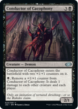Conductor of Cacophony single card from Magic the Gathering