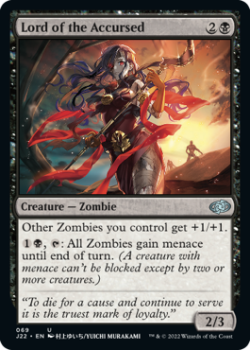 Lord of the Accursed single card from Magic the Gathering
