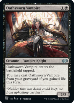 Oathsworn Vampire single card from Magic the Gathering