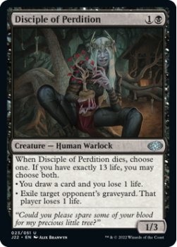 Disciple of Perdition single card from Magic the Gathering