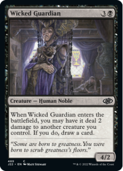 Wicked Guardian single card from Magic the Gathering