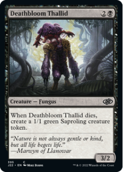 Deathbloom Thallid single card from Magic the Gathering