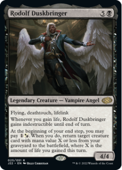 Rodolf Duskbringer single card from Magic the Gathering