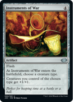 Instruments of War single card from Magic the Gathering