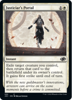 Justiciar's Portal single card from Magic the Gathering