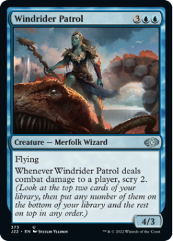 Windrider Patrol single card from Magic the Gathering