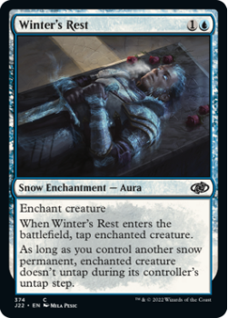 Winter's Rest single card from Magic the Gathering