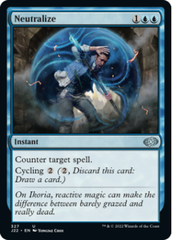 Neutralize single card from Magic the Gathering